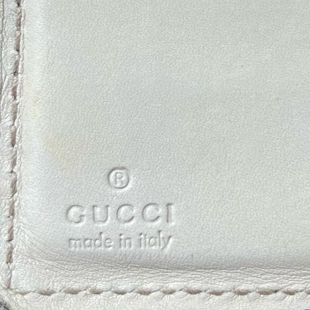 Gucci Ivory Monogram Leather Bifold Wallet - Picture 5 of 12